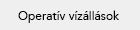 Operatív vízállások